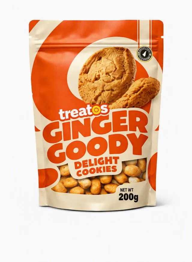 Treatos Ginger Cookies 200G
